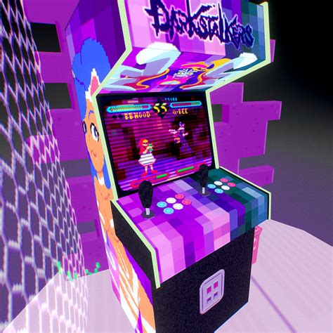 ArtStation - Darkstalkers Arcade Machine