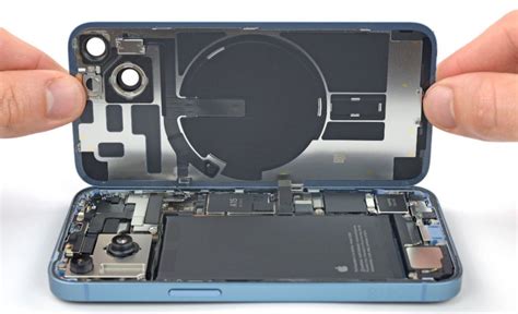 iPhone 14 teardown reveals redesigned internals, removable rear glass ...