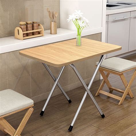 folding table living table study desk table office desk table for printer cumputer table home ...