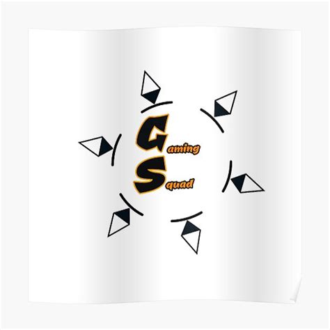 "Gaming Squad Logo" Poster for Sale by Ender88 | Redbubble