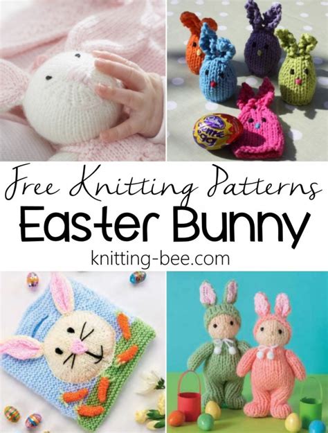 20+ Free Knitting Patterns for Easter Bunny to Download Now!