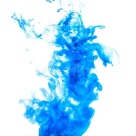 Blue ink abstract stock photo. Image of motion, elegance - 38570758