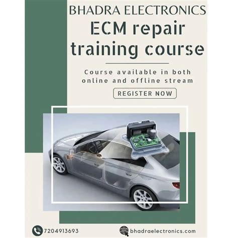 Car ECM repair training course