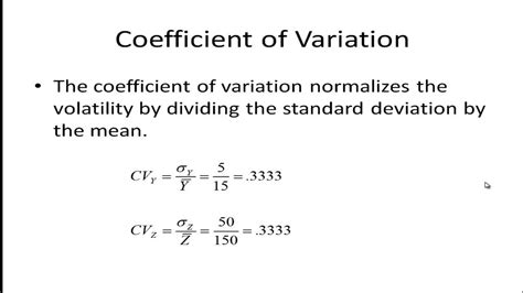 Coefficient Of Variation Calculator / Calculate Standard Deviation and coefficient of variation ...