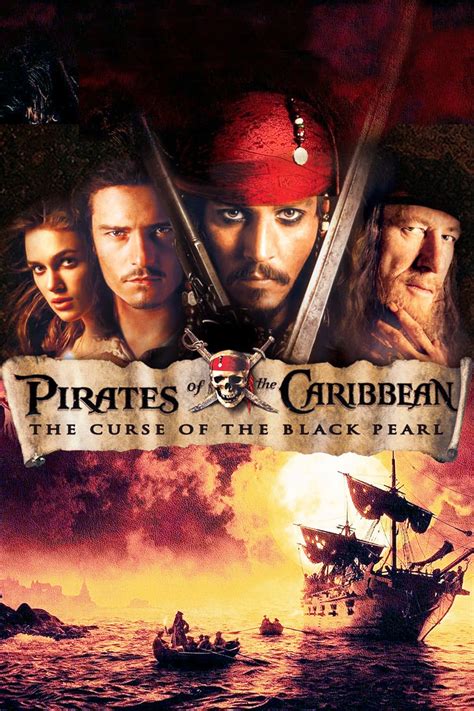 Pirates of the Caribbean: The Curse of the Black Pearl (2003) - Posters — The Movie Database (TMDB)