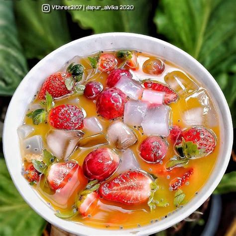 10 Resep Minuman ES BUAH KUAH SANTAN - Zimmer Ideen