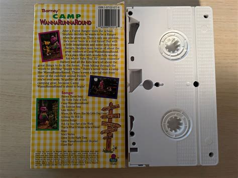 Barney’s Camp WannaRunnaRound Classic Collection VHS Video Tape Sing ...