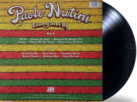 Paolo Nutini Sunny Side Up ( vinyl LP ) - VinylVinyl