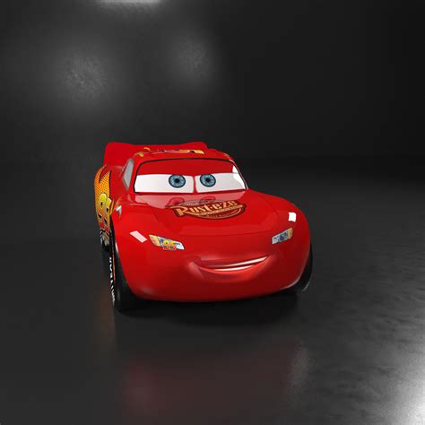 Lightning McQueen 3D model | CGTrader