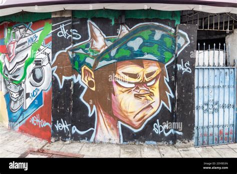 Street art in Metro Manila, Philippines Stock Photo - Alamy