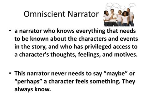 Omniscient Narrator Effect