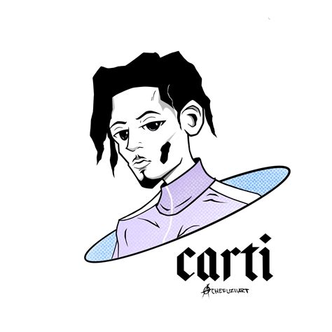 Artwork I made “Carti”👨‍🎨 (@chefuziiart) : r/playboicarti