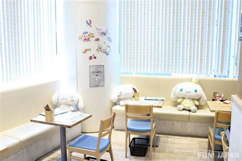 Cinnamoroll Cafe in Shinjuku - A Collection of Cute & Cuddly Sanrio Characters