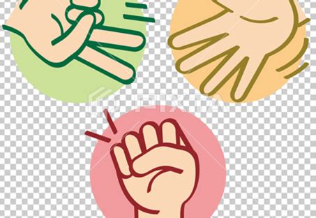 Rock Paper Scissors Clipart Png