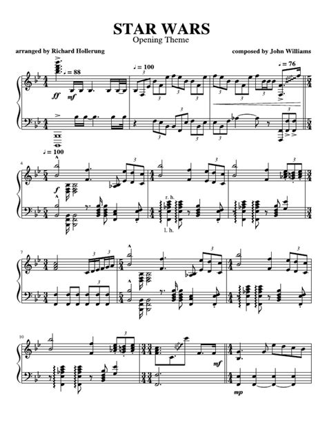 STAR WARS Opening Theme | PDF