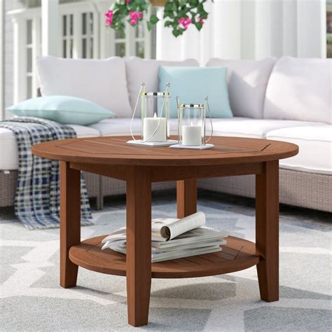 Three Posts Dowling Solid Wood Coffee Table & Reviews | Wayfair