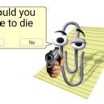 Clippy Blank Template - Imgflip