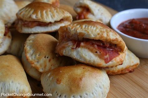 Homemade Pizza Pockets - Pocket Change Gourmet