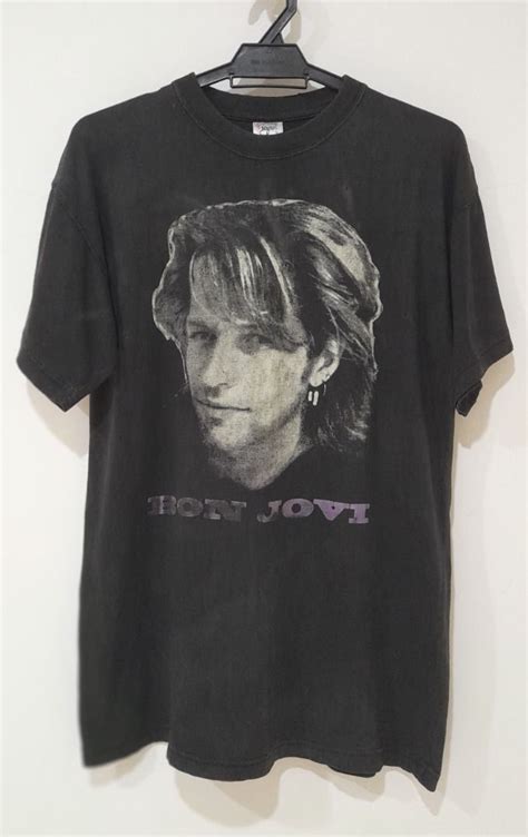 Bon Jovi Vintage Tshirt 1993, Men's Fashion, Tops & Sets, Tshirts ...