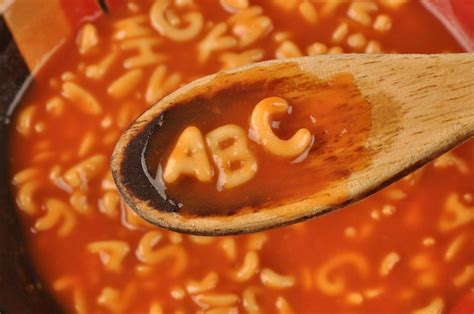 Alphabet soup – Artofit