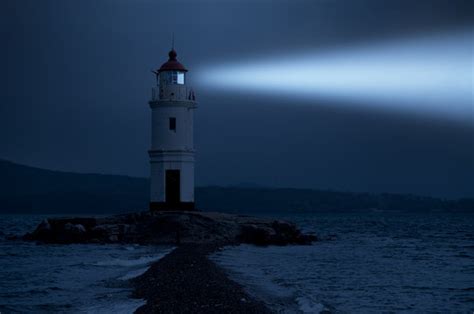 Night Lighthouse Photography