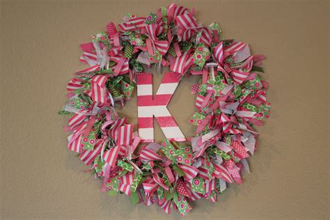 DIY Ribbon Wreath | The Gilbertson Family