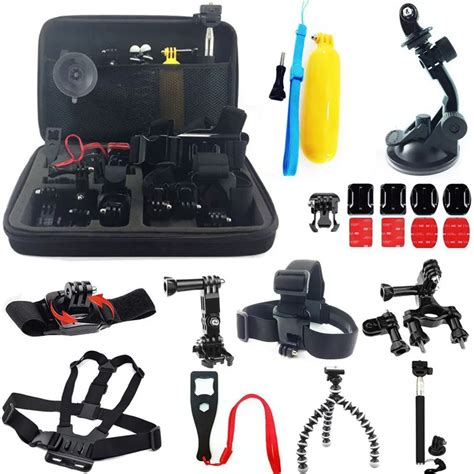 Gopro Accessories Kit 24 In 1 Family Kit Gopro Accessories Set Gopro Accessories Package for ...