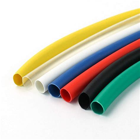 6mm Colorful Silicone Rubber Heat Shrink Tube Assorted Kit - 21 pcs