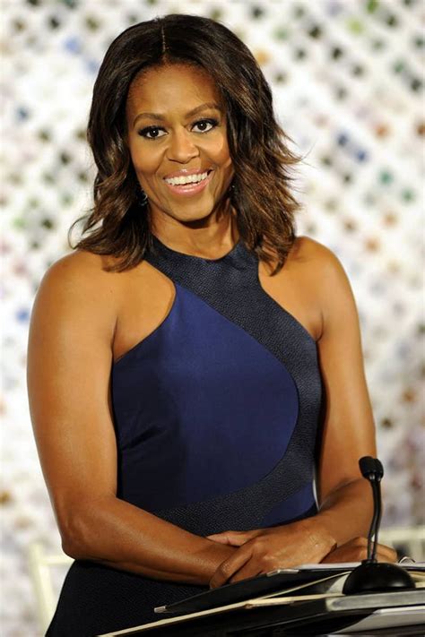 10 Michelle Obama Natural Hair Pictures Reveals They're Actual Hair ...