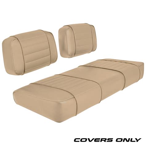 Club Car DS Series (79-99) Golf Cart Front Seat Cover Set: Designer Se – Golfcartseats.Com