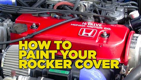 Mighty Car Mods - How To Paint Your Rocker Cover - YouTube