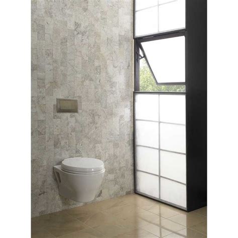 TOTO Aquia Wall-Hung Toilet & DuoFit In-Wall Tank System - 0.9 or 1.6 GPF, Copper Supply, Cotton ...