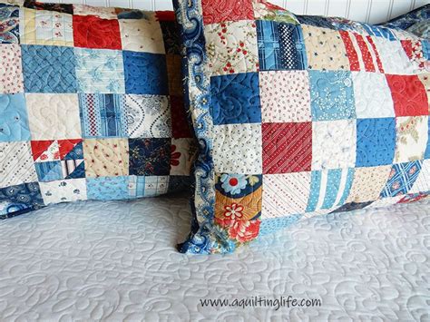 Simple Quilted Pillow Sham Tutorial | A Quilting Life | Quilt pillow ...