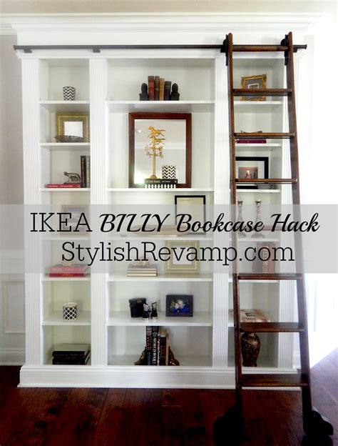 IKEA Billy Bookcase Hack Library At Home With Ashley, 50% OFF