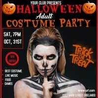HALLOWEEN PARTY FLYER Template | PosterMyWall