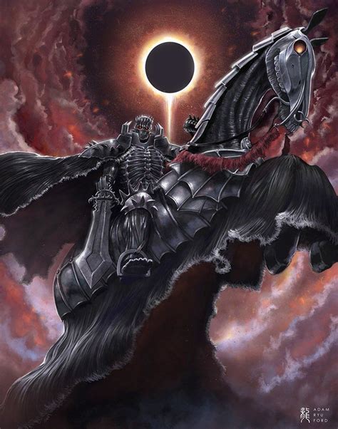 Adam Ryu Ford on Twitter | Berserk, Dark fantasy art, Knight