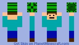 Watermelon boy Minecraft Skin