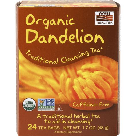 Dandelion Tea, Organic - 24 Tea Bags | Herbal | Foodtown