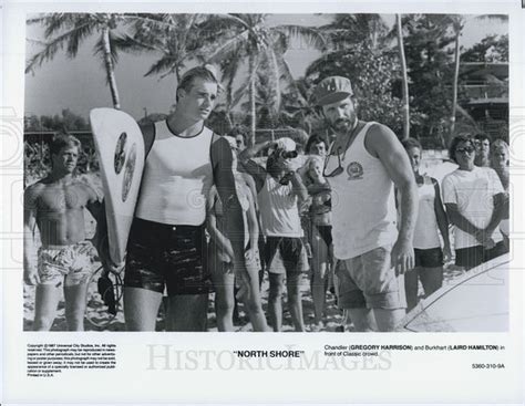 Gregory Harrison Actor Laird Hamilton North Shore Movie Film 1987 vintage promo photo print ...