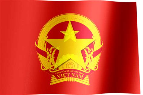 Vietnam Flag GIF | All Waving Flags