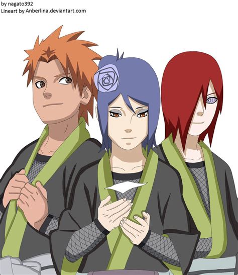 konan nagato and yahiko by nagato392 on DeviantArt