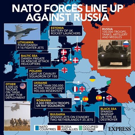 Putin's worst nightmare MAPPED as 'up to 100' US nuclear weapons ...