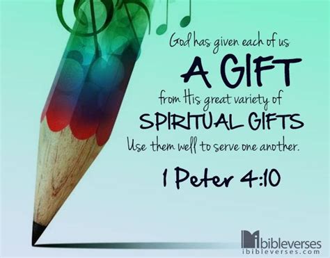 Listening to God | Spiritual gifts, Bible verses, 1 peter 4 10