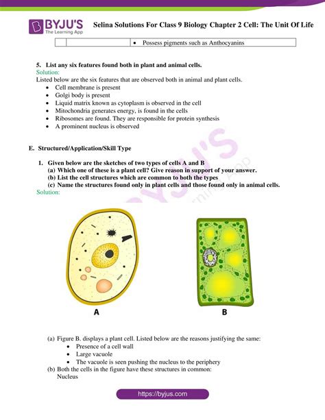 Biology Class 9 Icse Notes - Image to u