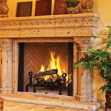 Astria Georgian Wood Burning Fireplace | Mountain Home Center