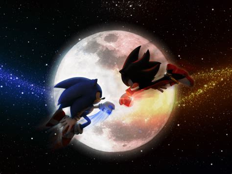 Sonic Adventure 2 Sonic And Shadow Wallpapers - Wallpaper Cave