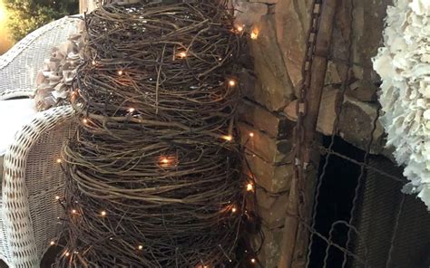 DIY Rustic Grapevine Tree - The Shabby Tree