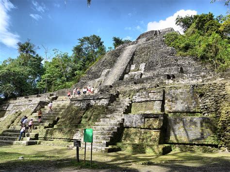 Climbing Up Pyramids at the Lamanai Ruins, Belize, Belize | Go To ...