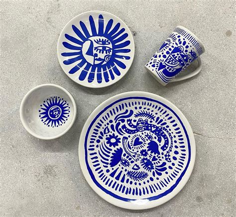 Mexican Porcelain Dinnerware Sets | CoLores Decor