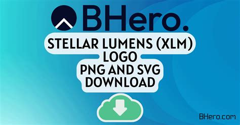 Stellar Lumens Logo (XLM) - BHero